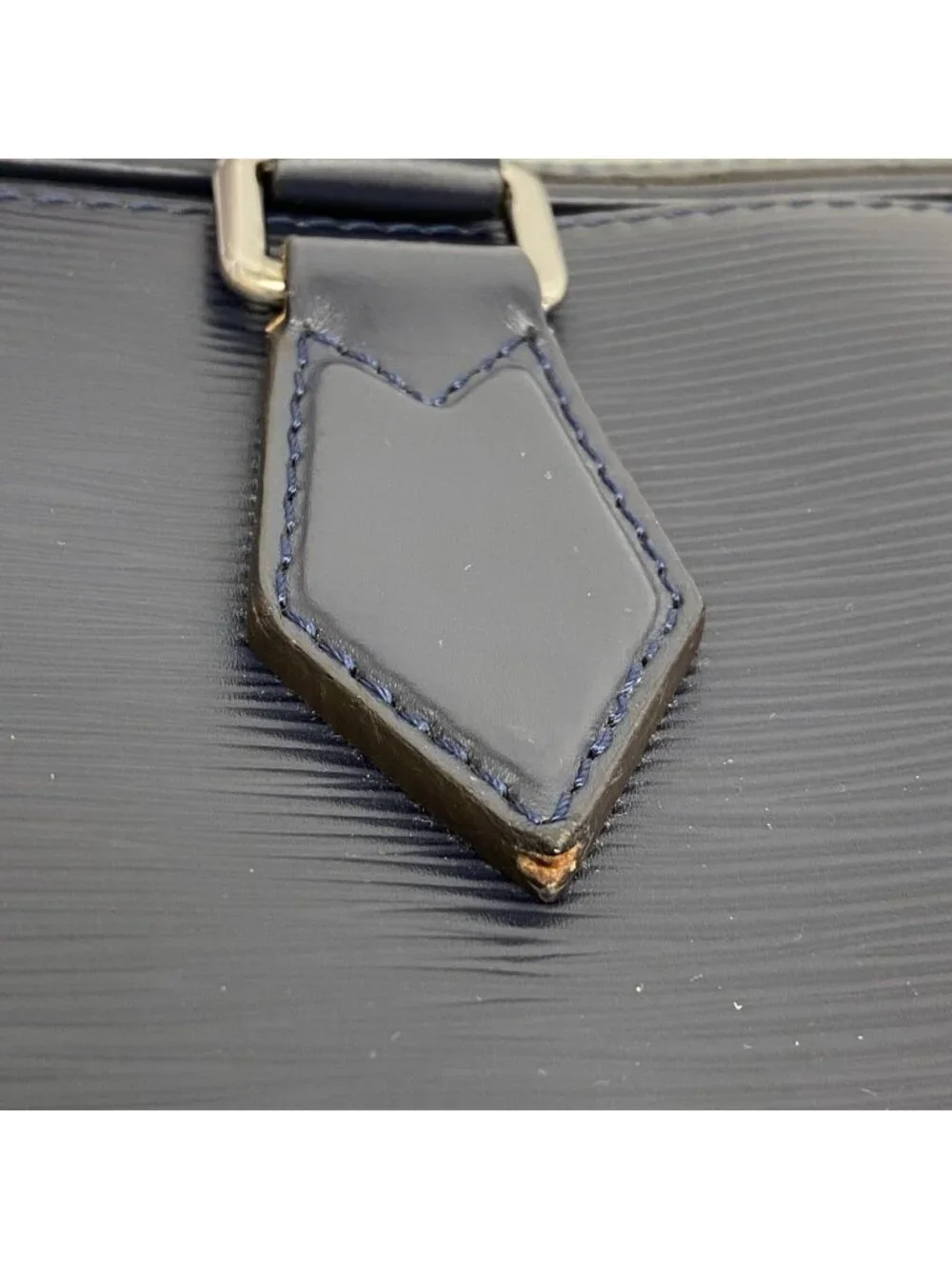 Louis Vuitton Business Epi Dandy Briefcase MM Blue Marine